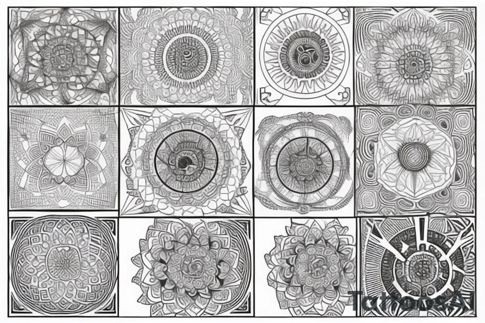 mandala tattoo idea