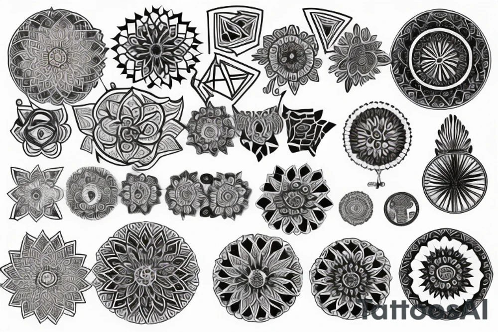 mandala tattoo idea