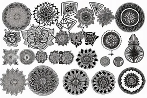 mandala tattoo idea