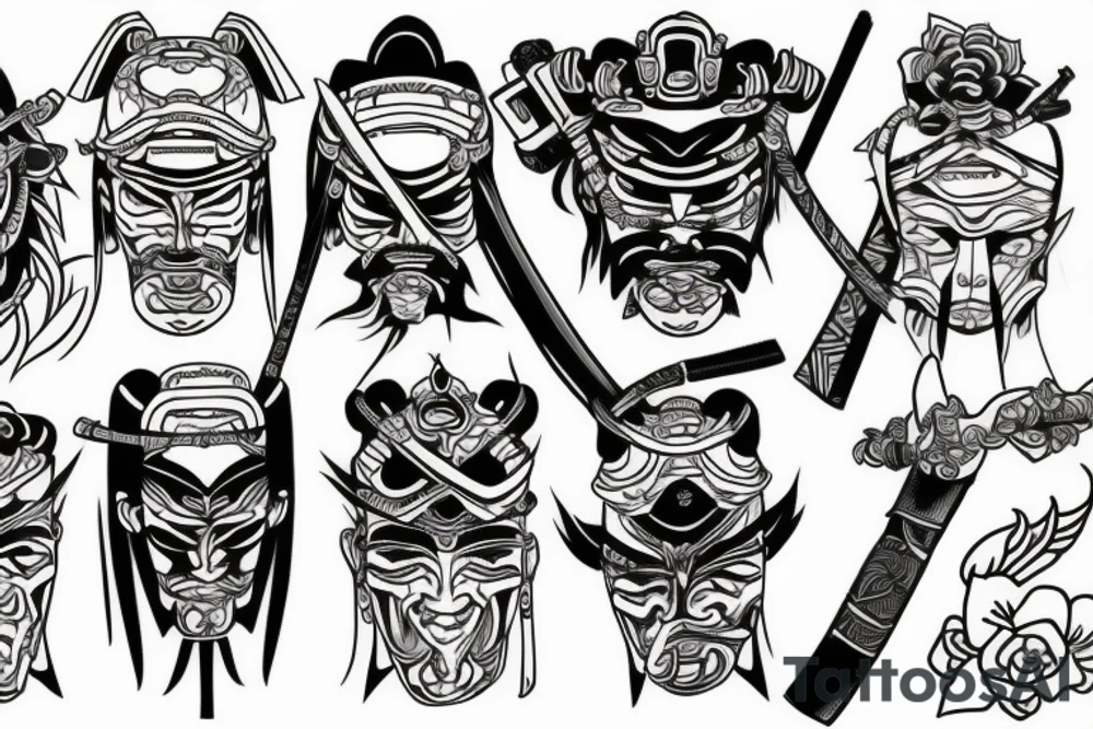 samurai tattoo idea