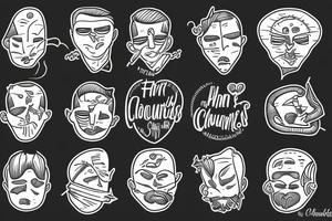 Man and his circumstances tattoo idea