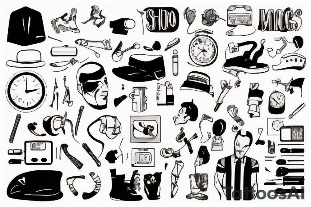 Man and his circumstances tattoo idea