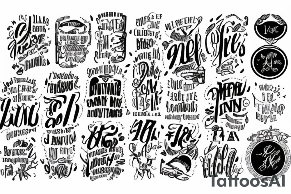 Man and his circumstances tattoo idea