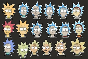 Rick and morty tattoo idea