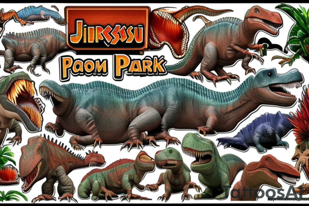 Jurassic Park tattoo idea