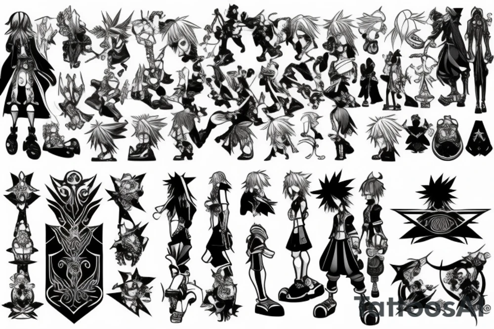 Kingdom hearts Libra tattoo idea