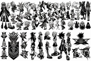 Kingdom hearts Libra tattoo idea