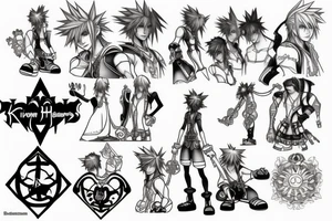 Kingdom hearts Libra tattoo idea