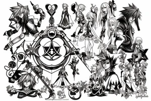 Kingdom hearts Libra tattoo idea