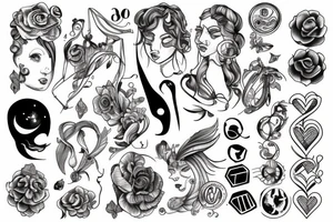 Libra tattoo idea