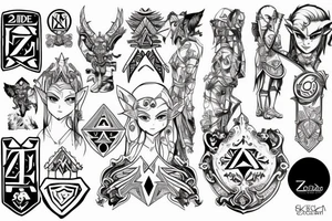 Zelda tattoo idea