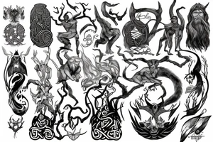 Norse mythology tattoo idea
