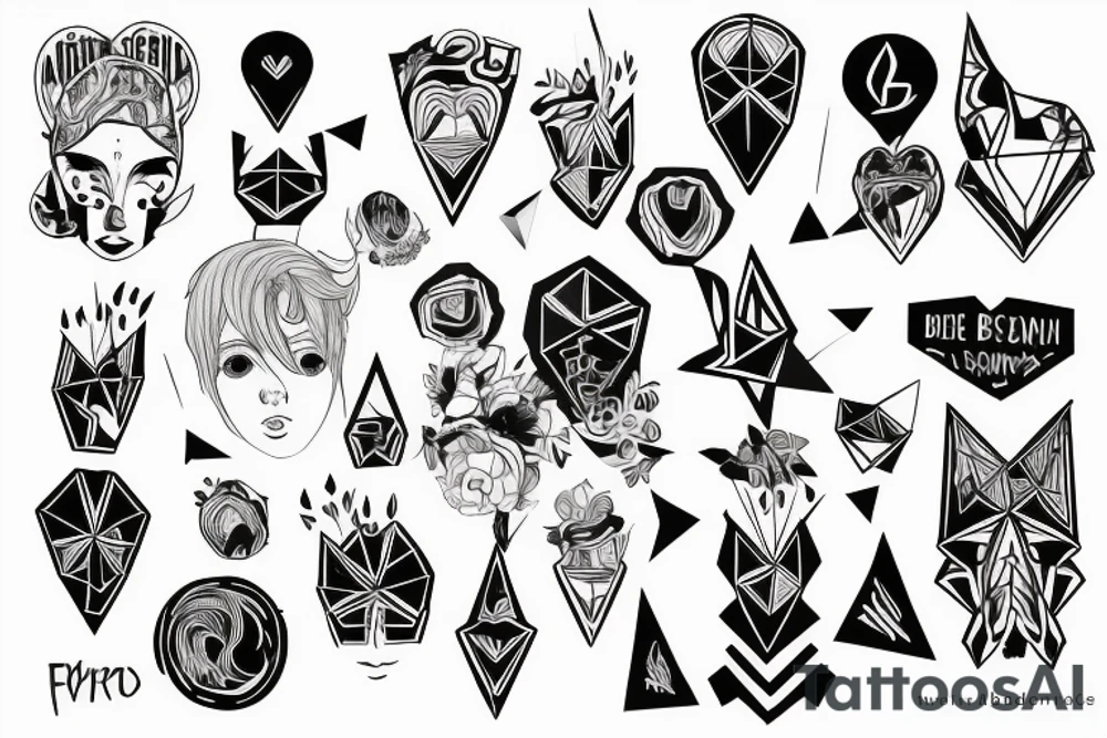 For a persona Who passed depression for Remember ti belive in himself tattoo idea