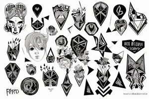 For a persona Who passed depression for Remember ti belive in himself tattoo idea