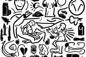 Jacob wrestling with God tattoo idea