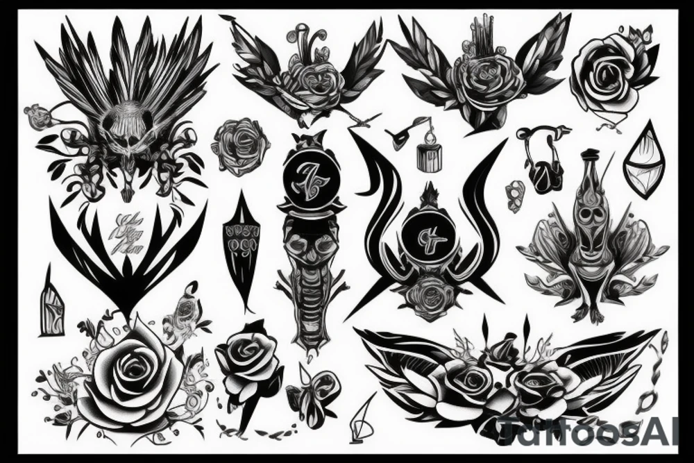 a mace tattoo idea