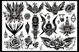 a mace tattoo idea