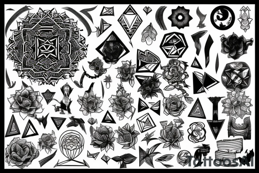 metaphysical meaning tattoo idea