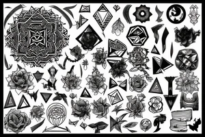 metaphysical meaning tattoo idea