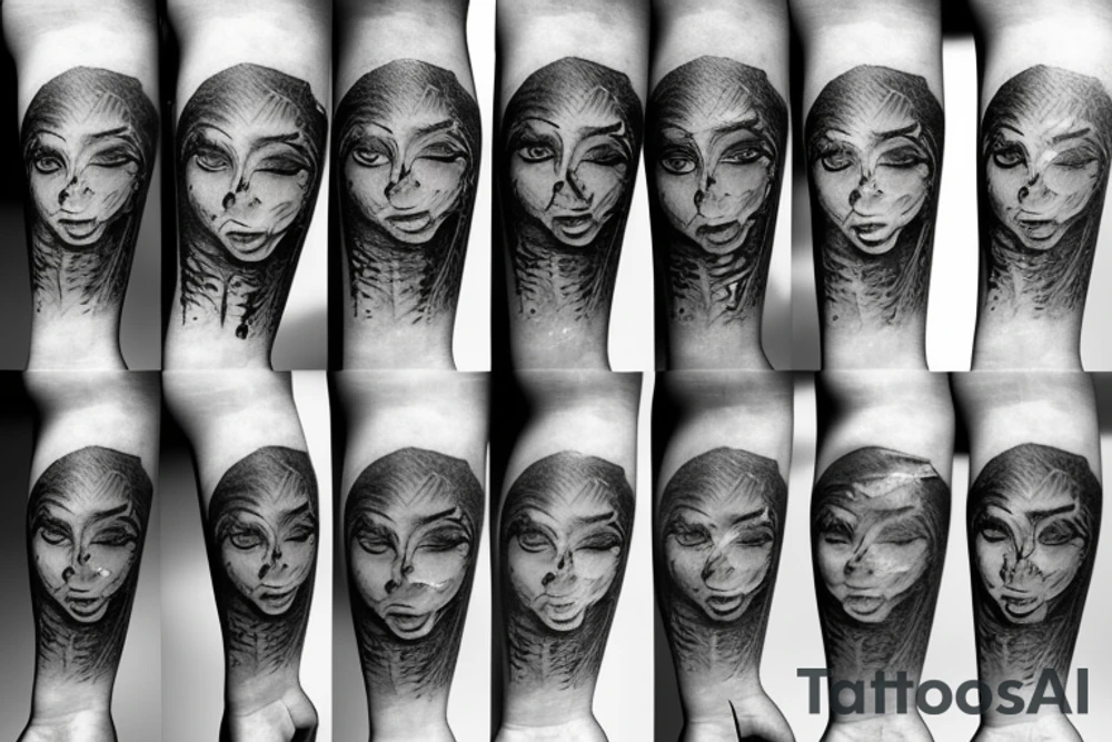 sun rising through rain tattoo idea