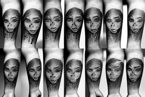 sun rising through rain tattoo idea