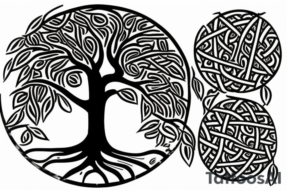 Laurel tree of life for my daughter tattoo idea