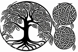 Laurel tree of life for my daughter tattoo idea