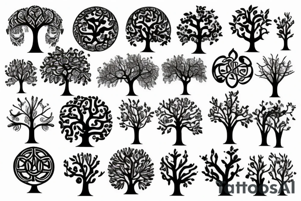 Tree of life tattoo idea