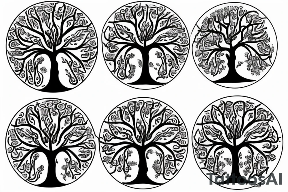Tree of life tattoo idea