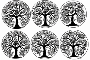 Tree of life tattoo idea