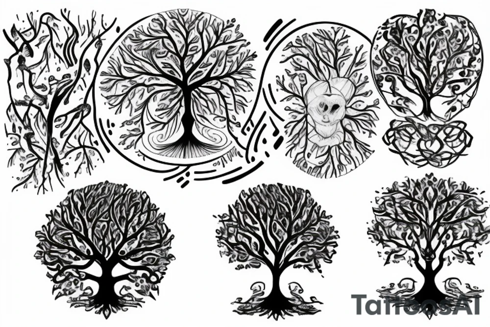 Tree of life tattoo idea
