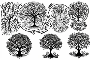 Tree of life tattoo idea
