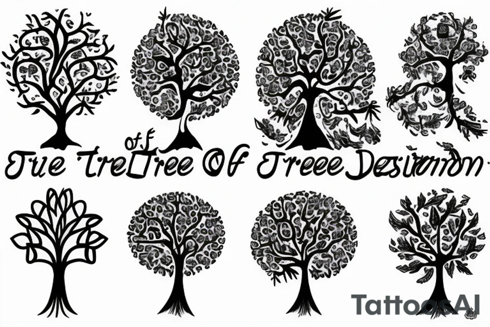 Tree of life tattoo idea