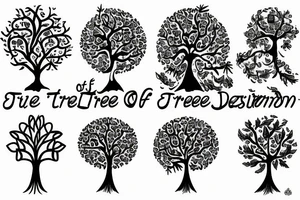 Tree of life tattoo idea