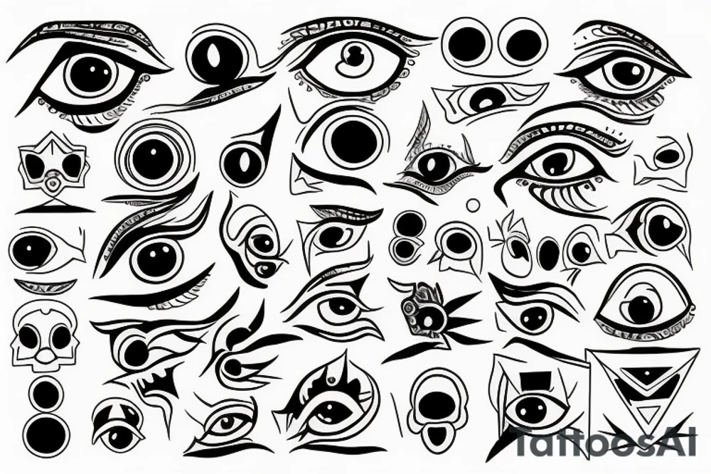 a third eye tattoo idea