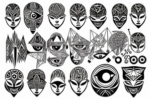 a third eye tattoo idea