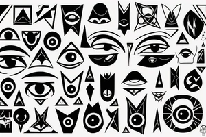 a third eye tattoo idea