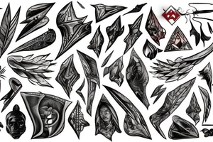 An Arrowhead tattoo idea