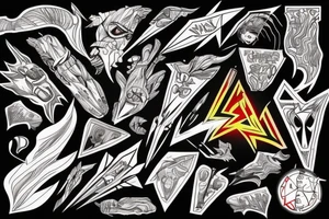 An Arrowhead tattoo idea
