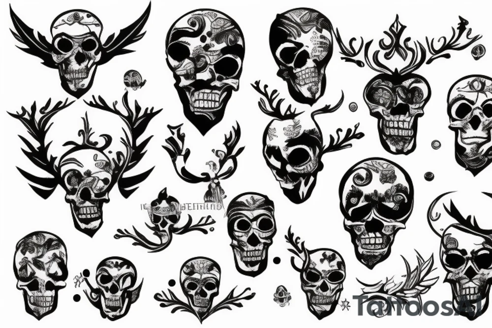 Santamorte, army tattoo idea