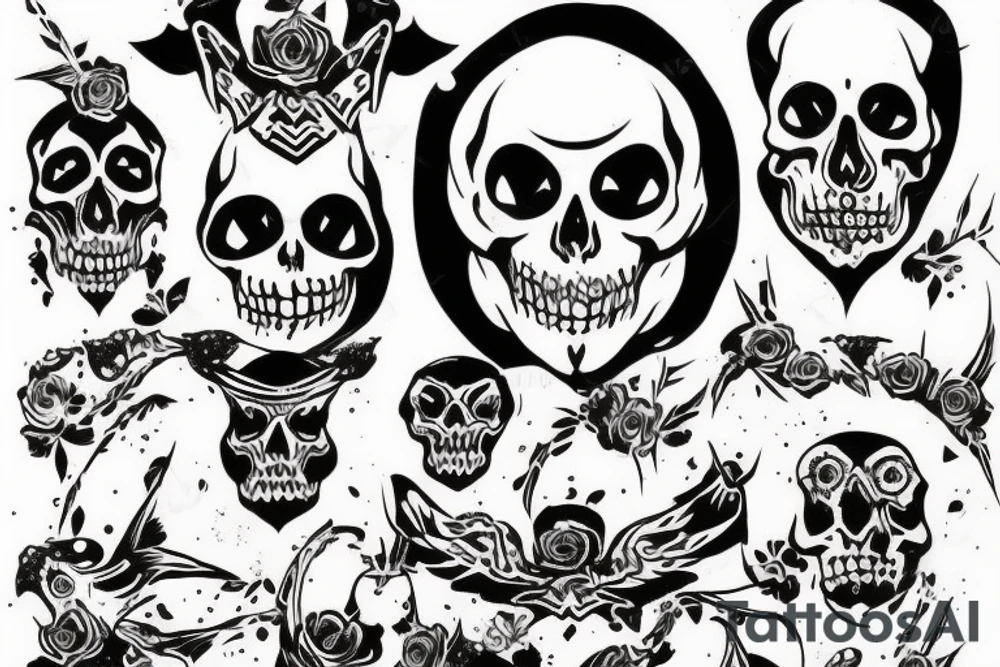 Santamorte, army tattoo idea