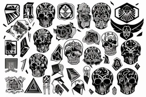 We all are in debt with a death tattoo idea