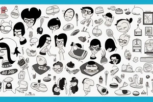 Bobs burgers tattoo idea