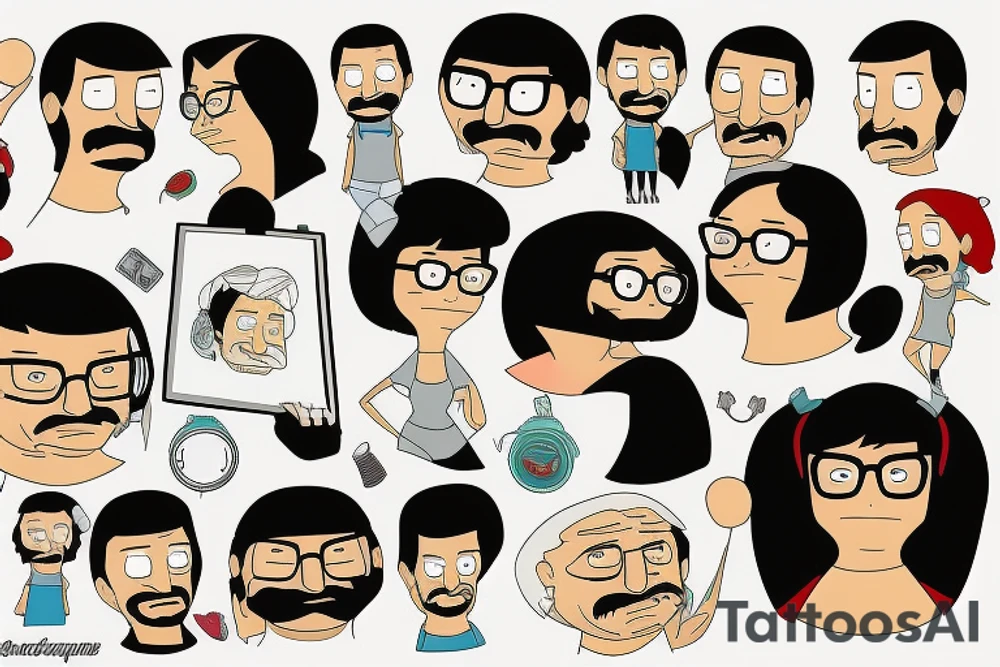 Bobs burgers tattoo idea