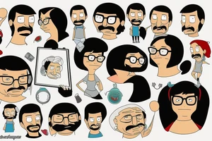 Bobs burgers tattoo idea