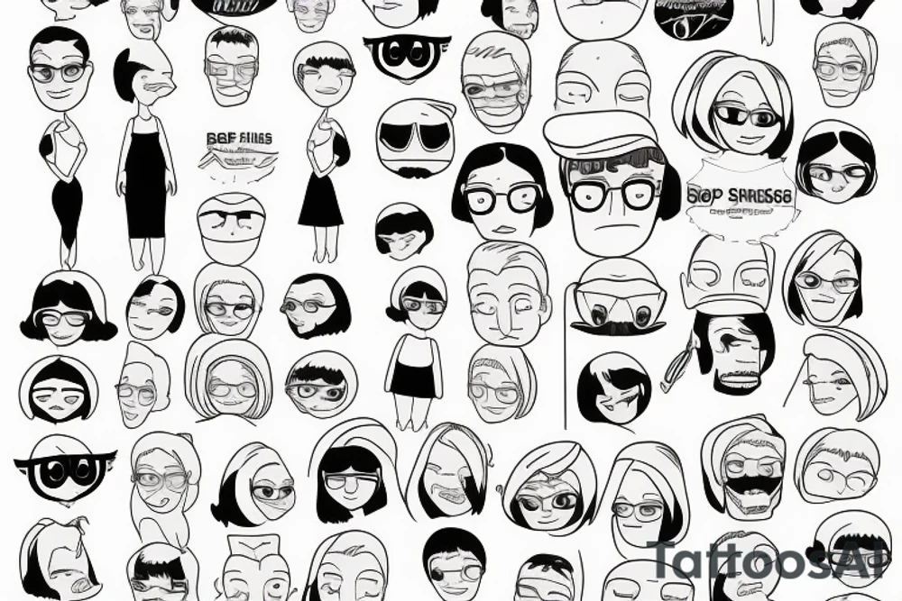 Bobs burgers tattoo idea