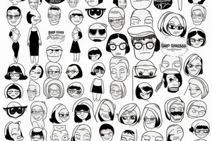 Bobs burgers tattoo idea