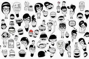 Bobs burgers tattoo idea