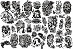 aurora tattoo idea