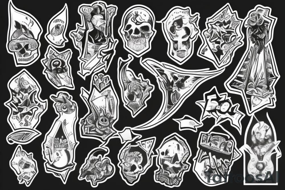 aurora tattoo idea